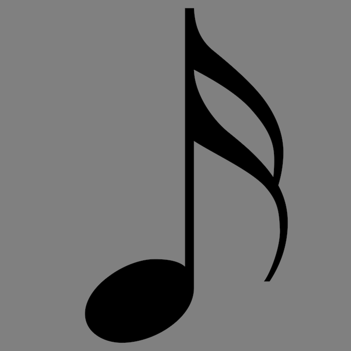 company logo, a Sixteenth note